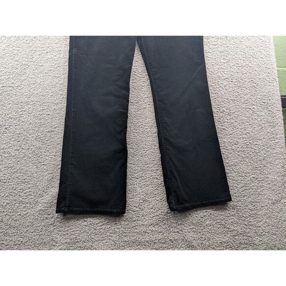 Gloria Vanderbilt Women's sz 12 Black Corduroy Bootcut Pants - Picture 4 of 13